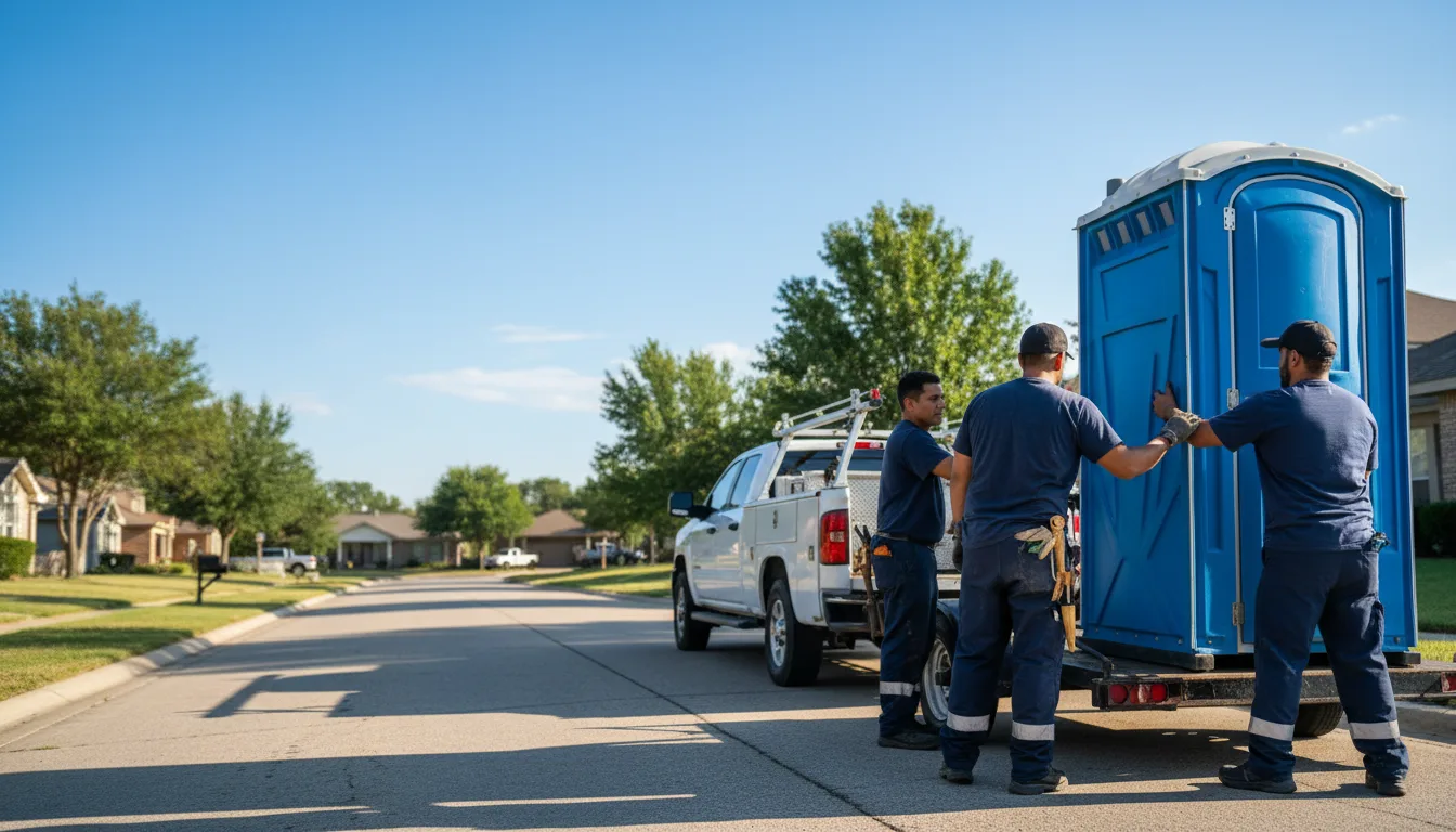 Portable Toilet Rental in Danvers, IL near me
